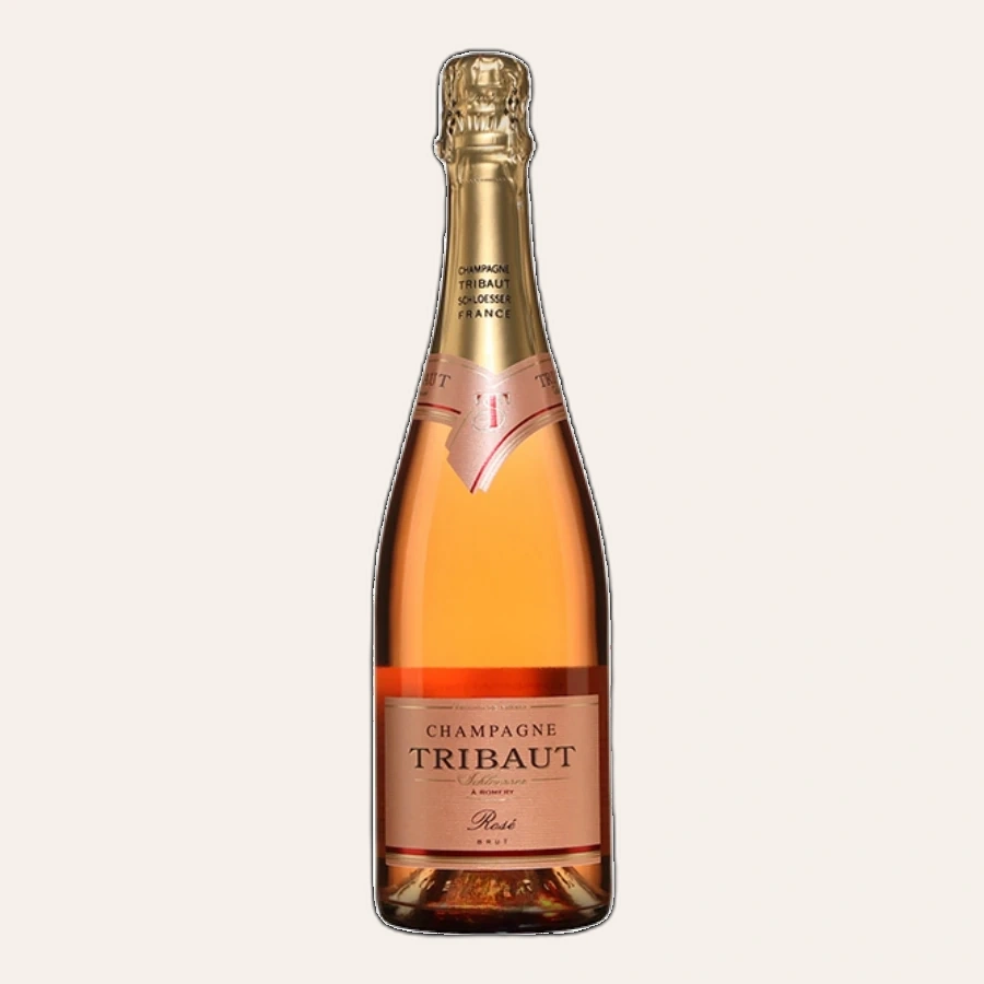 Rượu Champagne Pháp Champagne Tribaut Schloesser Rose Brut