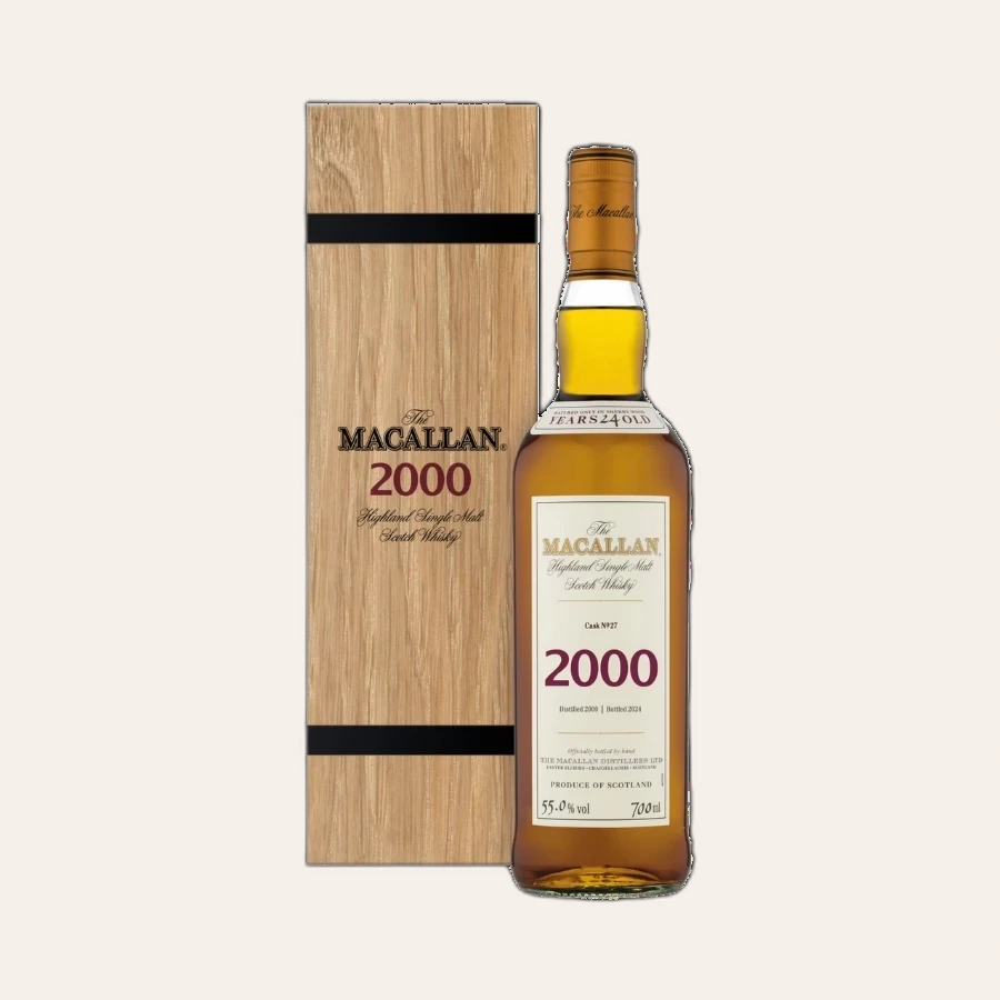 Rượu Whisky Macallan 24 Year Old Fine & Rare 2000 No. 27