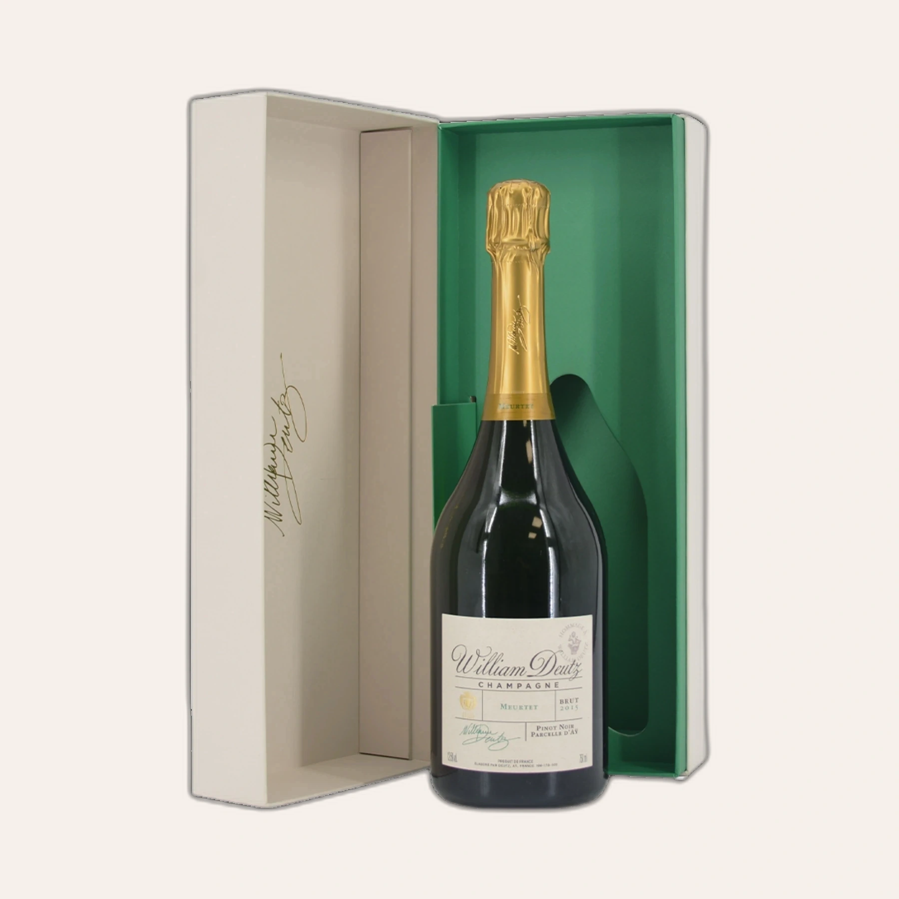 Rượu Champagne Pháp Hommage a William Deutz Meurtet Single Vineyard 1.5L 2015 Kèm Hộp