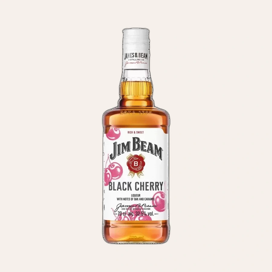 Rượu Whisky Jim Beam Black Cherry