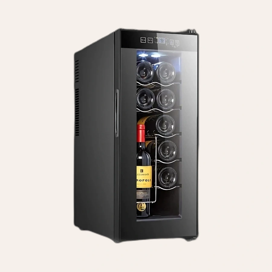 Tủ Rượu Vang Adela 12 Chai Giá Kim Loại