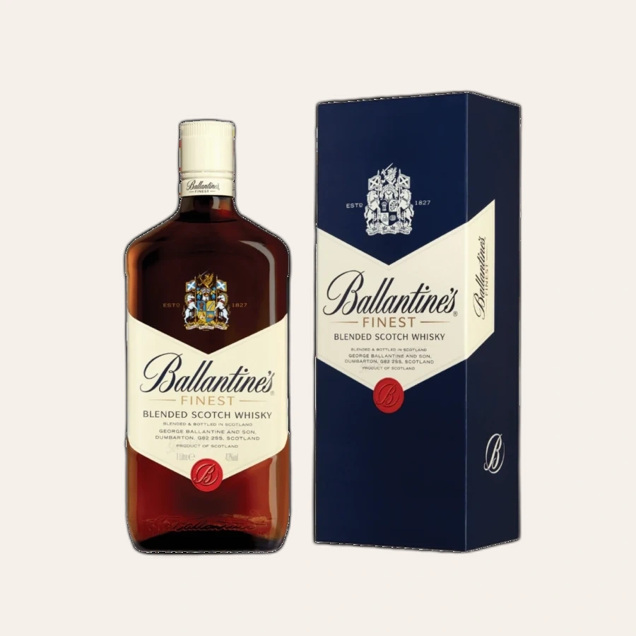 Rượu Whisky Ballantine's Finest 1000ml