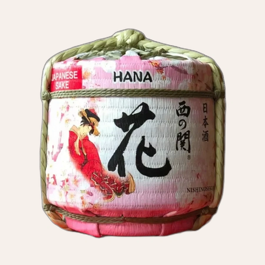 Rượu Sake Nishinoseki Hana Barrel