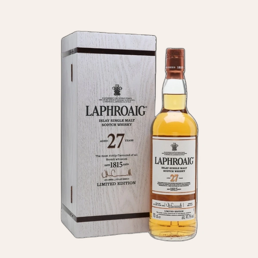 Rượu Whisky Laphroaig 27 Year Old