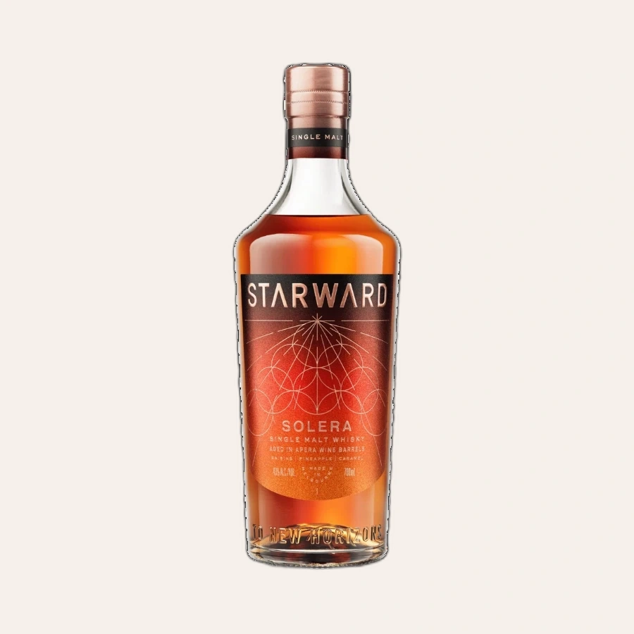 Rượu Whisky Úc Starward Solera