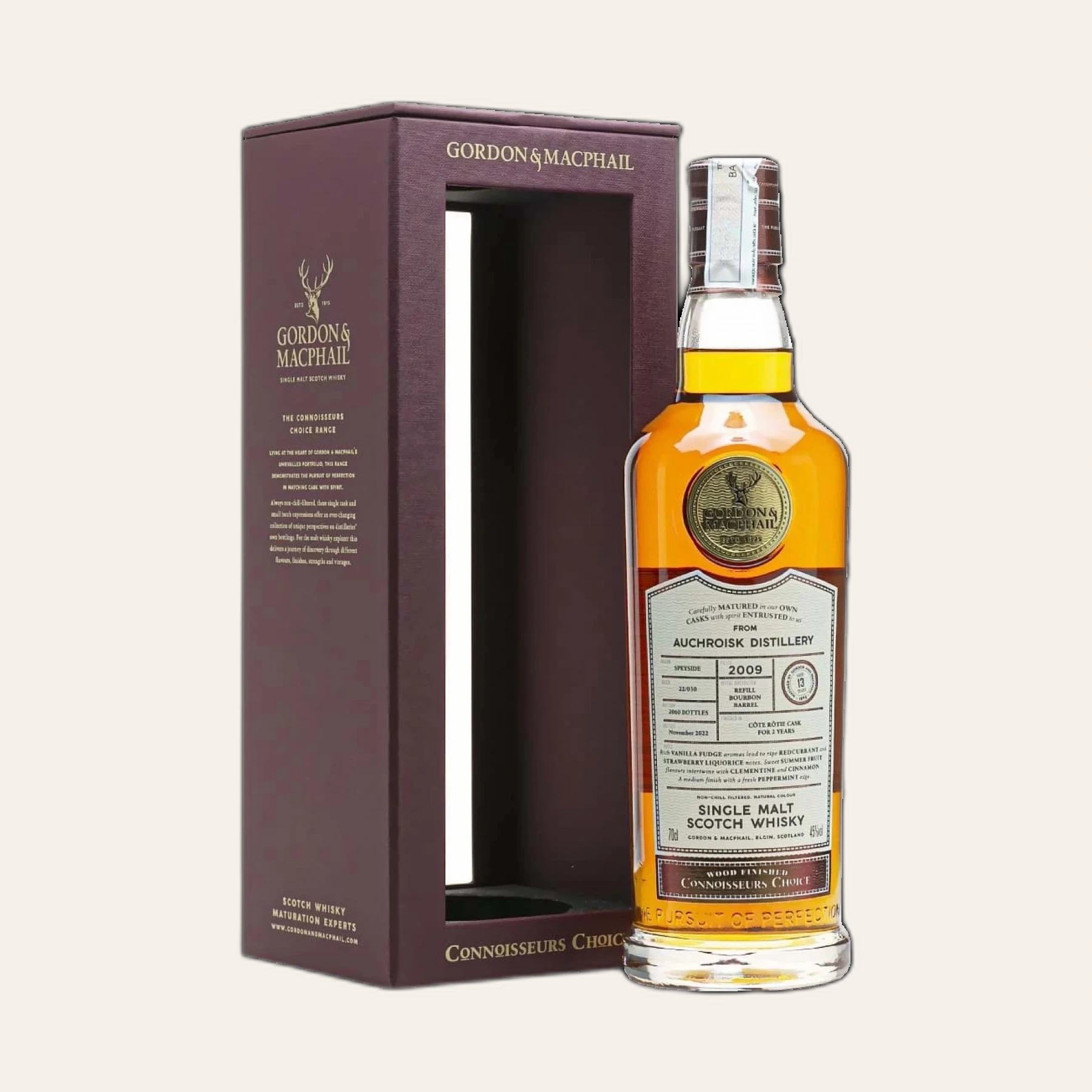 Rượu Whisky Auchroisk 13 Year Old Gordon & Macphail Vintage 2009