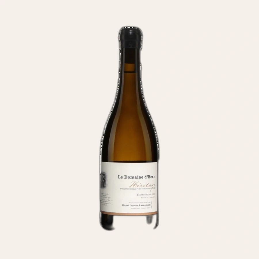 Rượu Vang Trắng Pháp Le Domaine d'Henri Fourchaume Heritage Chablis 1st Cru