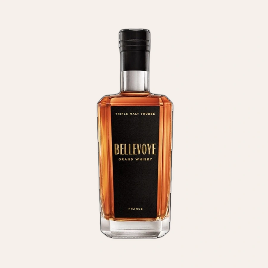 Rượu Whisky Bellevoye Black Blended Malt Whisky De France Edition Tourbee