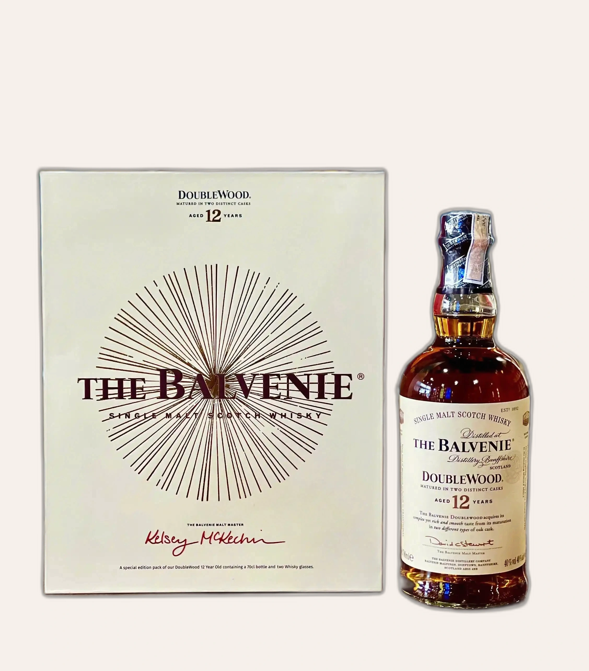 Balvenie 12 Year Old Double Wood Hộp Quà Tết 2026 Cân Bằng
