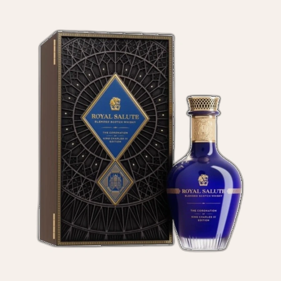 Rượu Whisky Royal Salute King Charlies III Coronation Edition