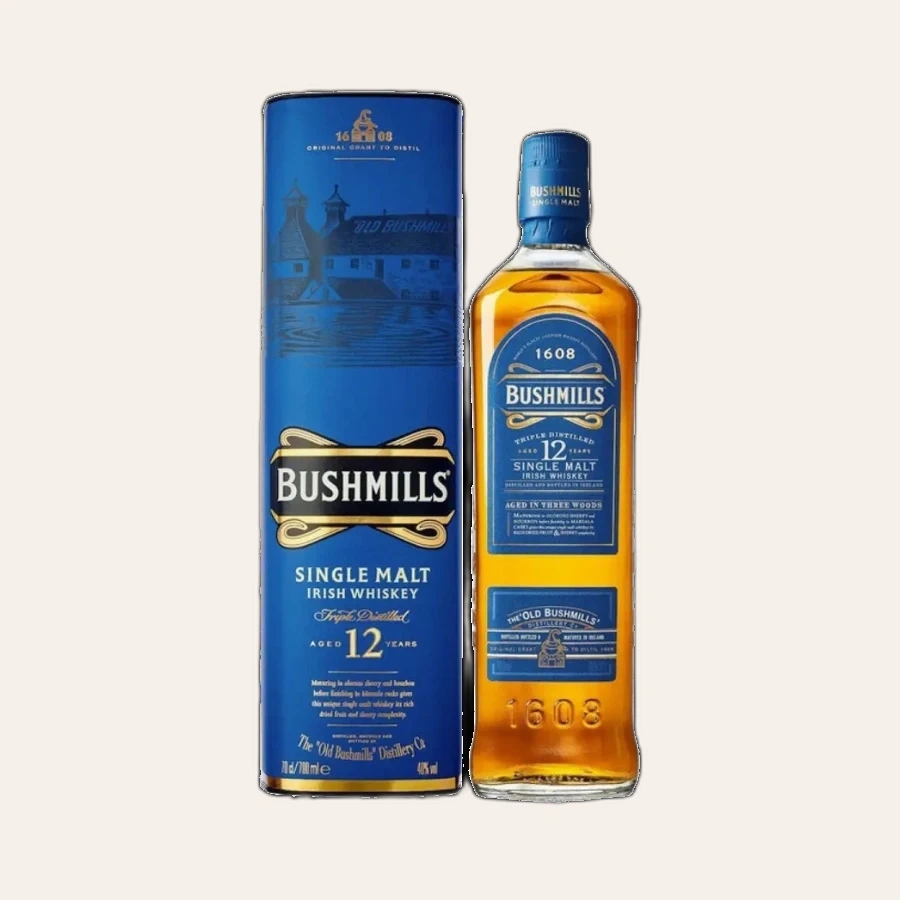 Rượu Whisky Bushmills 12 Year Old