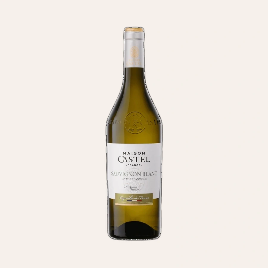 Rượu Vang Trắng Pháp Maison Castel Sauvignon Blanc IGP Cotes De Gascogne