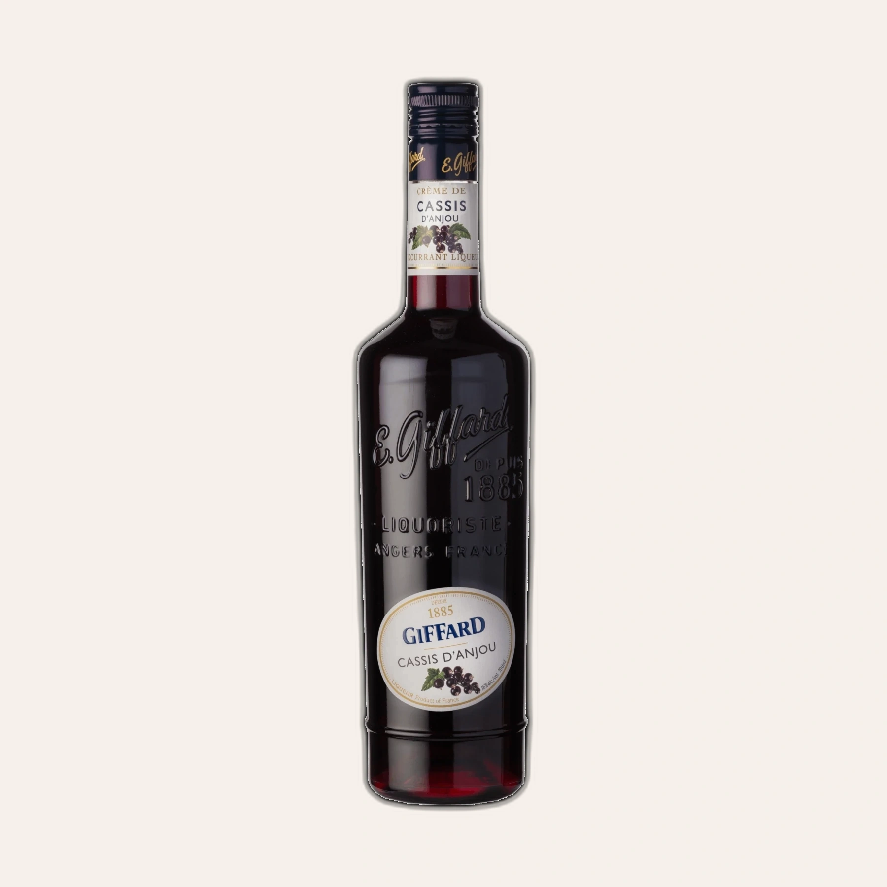 Rượu Liqueur Pháp Giffard Blackcurrant Creme de Cassis Imperiale