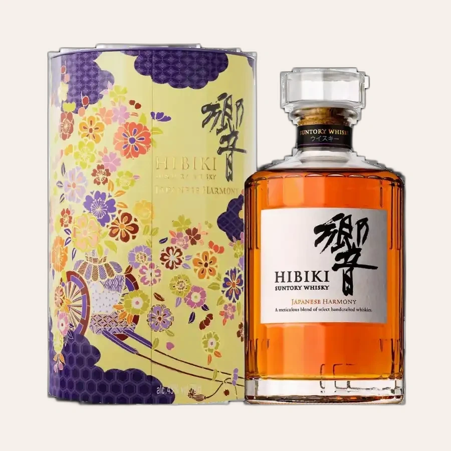 Rượu Whisky Nhật Hibiki Harmony Hộp Quà Tết 2026