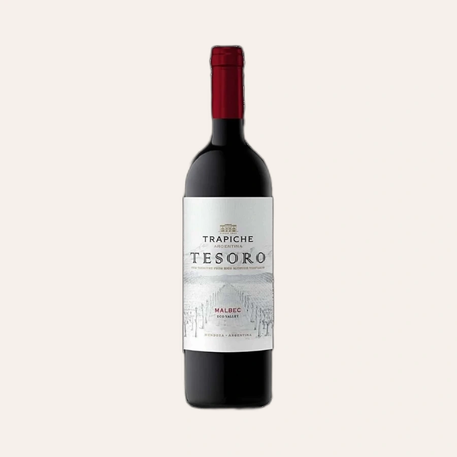 Rượu Vang Đỏ Argentina Trapiche Tesoro Malbec