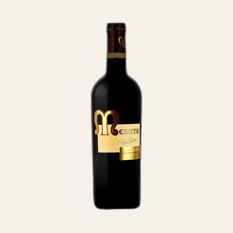 Rượu Vang Đỏ Pháp Menuts Bordeaux Rouge