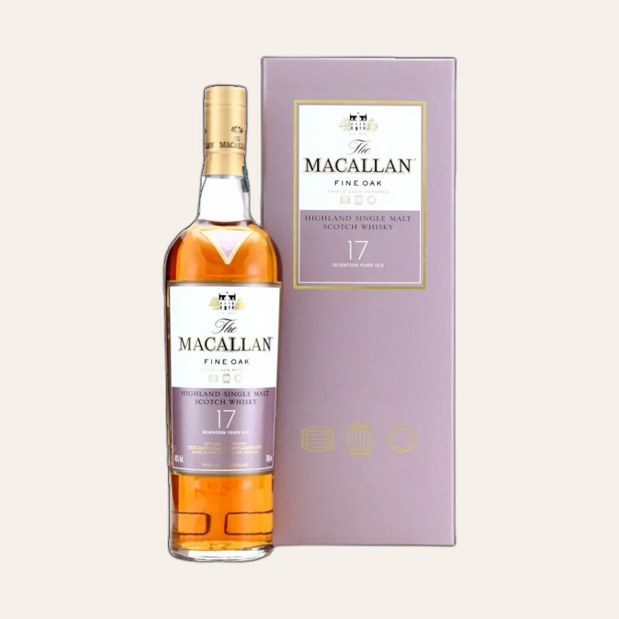 Rượu Whisky Macallan 17 Year Old Fine Oak