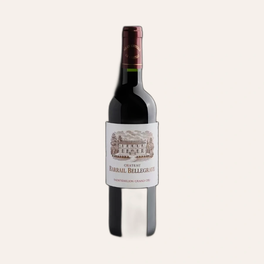 Rượu Vang Đỏ Pháp Chateau Barrail Bellegrave Saint Emilion Grand Cru 2020
