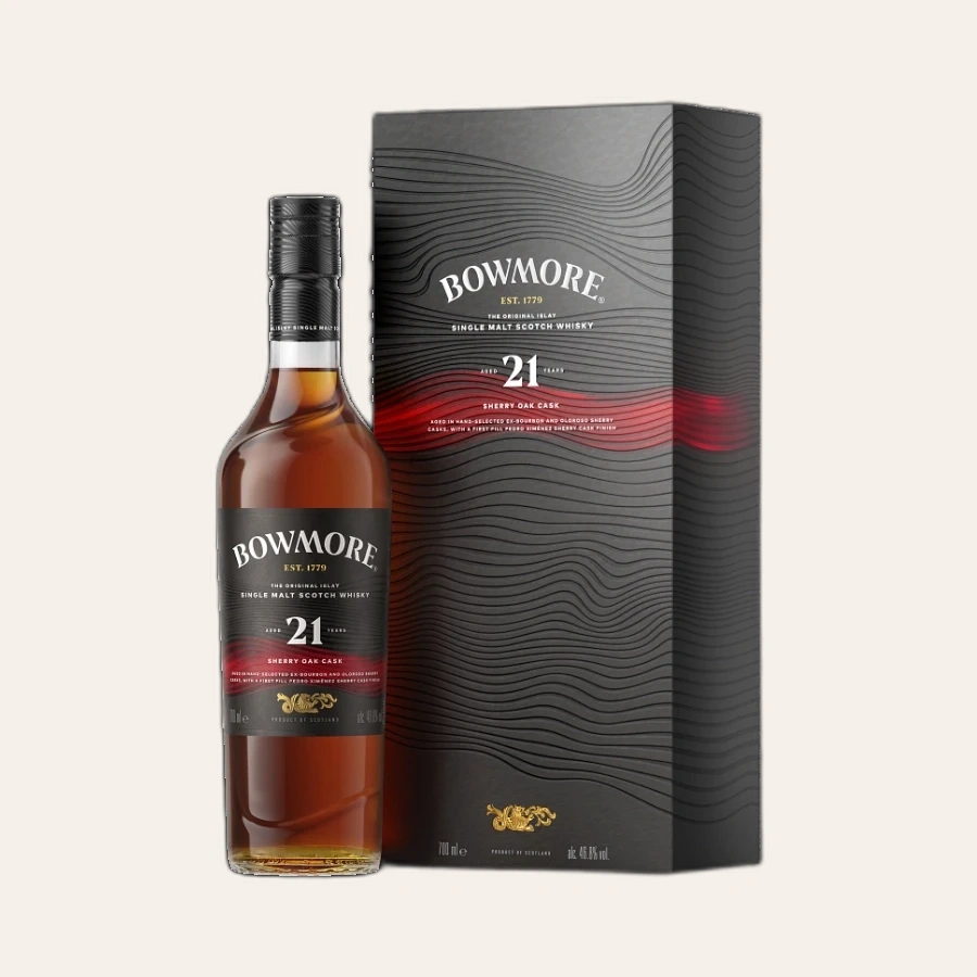 Rượu Whisky Bowmore 21 Year Old Sherry Oak Cask
