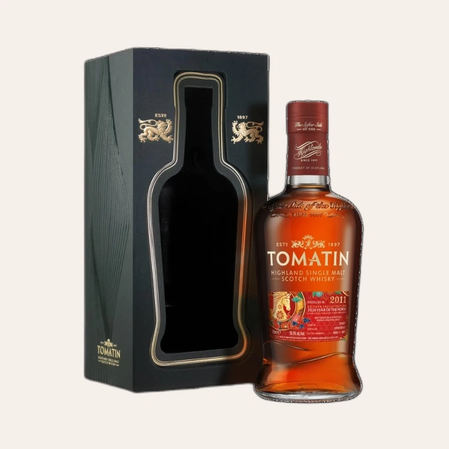Rượu Whisky Tomatin 15 Year Old Cask Strength Year Of The Horse 2026