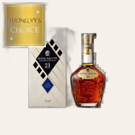 Rượu Whisky Royal Salute 21 Year Old Blended Grain King's Diamond Phiên Bản Hộp Quà Tết 2024