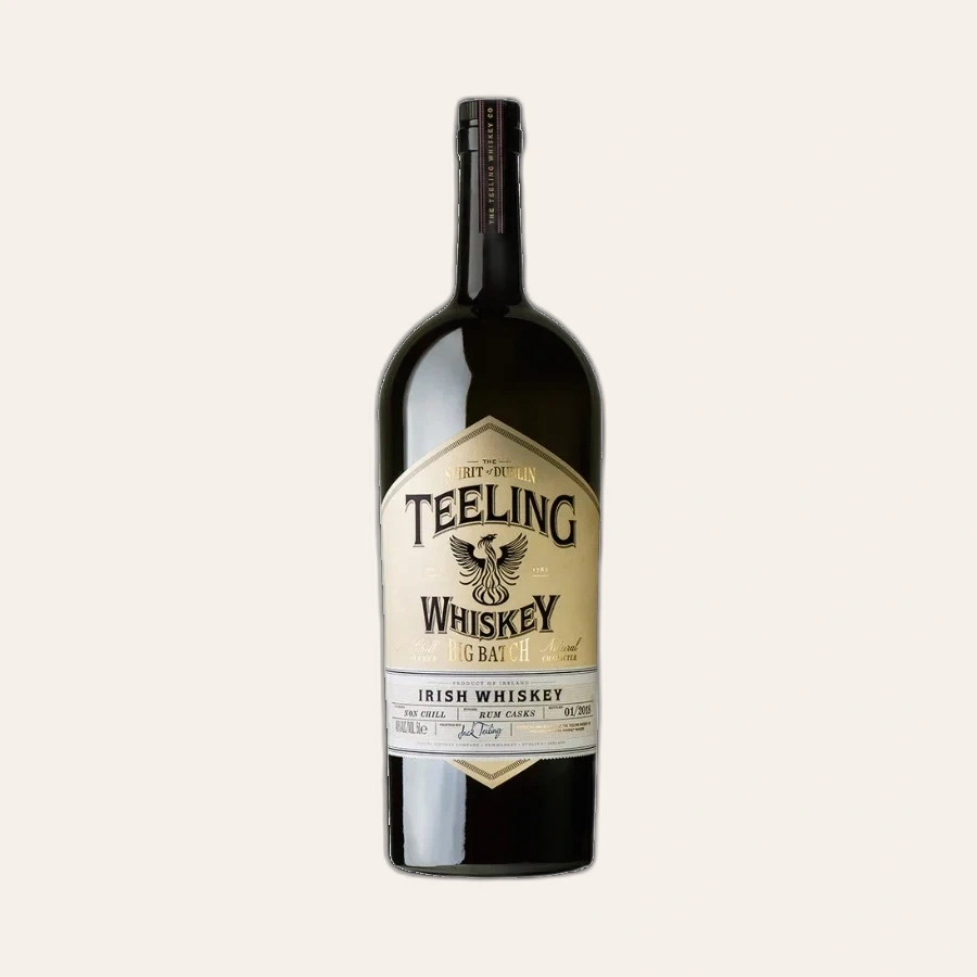 Rượu Whisky Teeling Big Batch 5000ml Kèm Kệ Gỗ