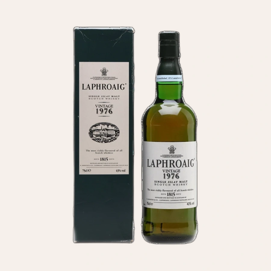 Rượu Whisky Laphroaig Vintage 1976