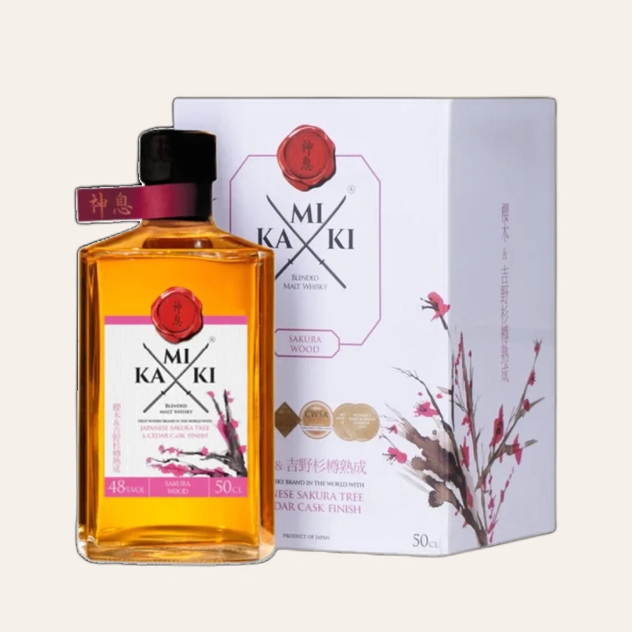 Rượu Whisky Nhật Kamiki Sakura Wood