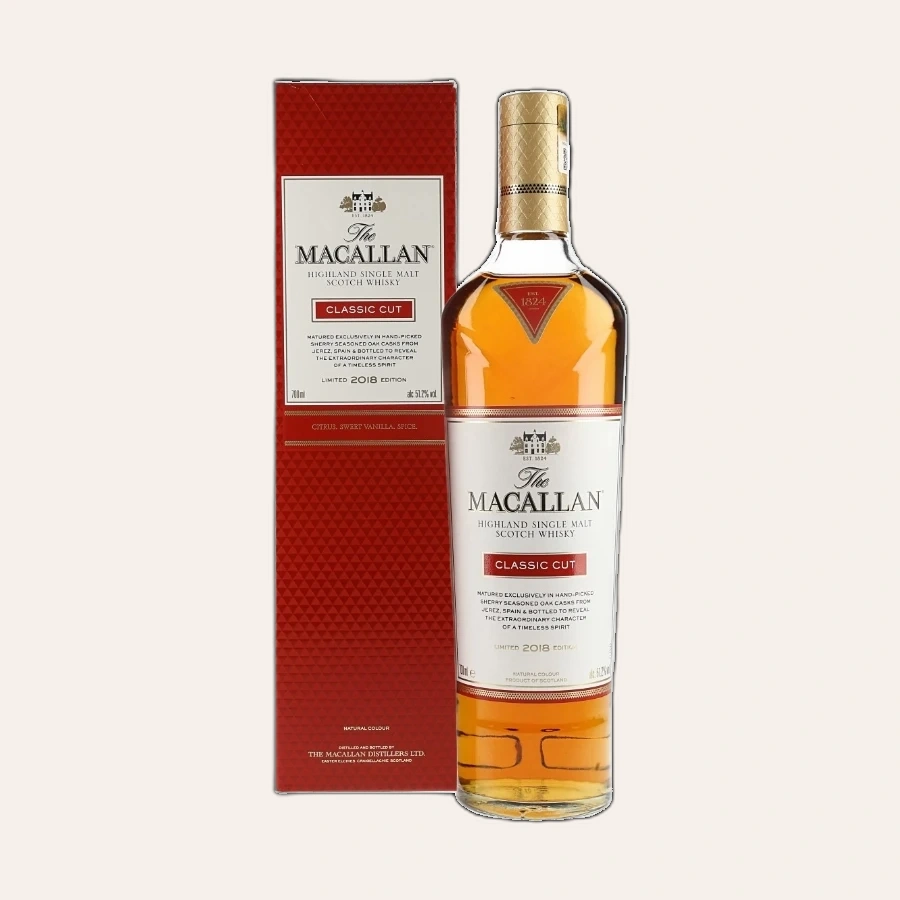 Rượu Whisky Macallan Classic Cut 2018