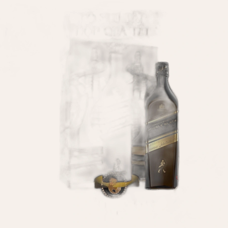 Rượu Whisky Johnnie Walker Double Black 1000ml Phiên Bản Hộp Quà Tết 2025