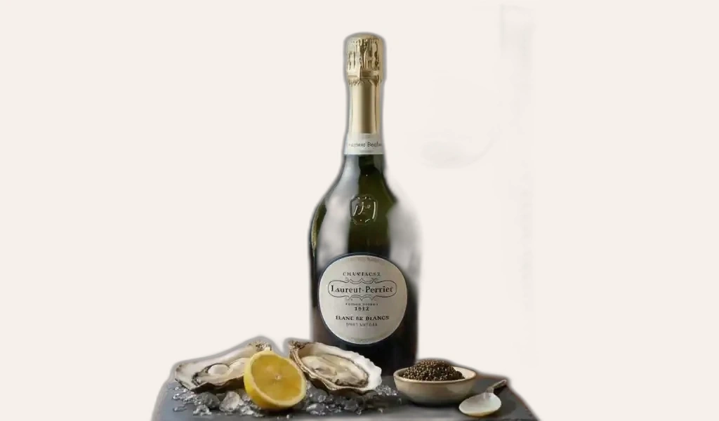 Rượu Champagne Pháp Laurent Perrier Blanc de Blancs Brut Nature Kèm Hộp