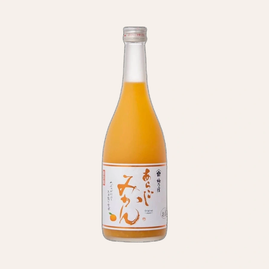 Rượu Liqueur Nhật Bản Aragoshi Mikan Umenoyado Vị Quýt