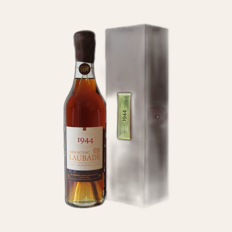 Rượu Brandy Pháp Chateau Laubade Bas Armagnac 1944