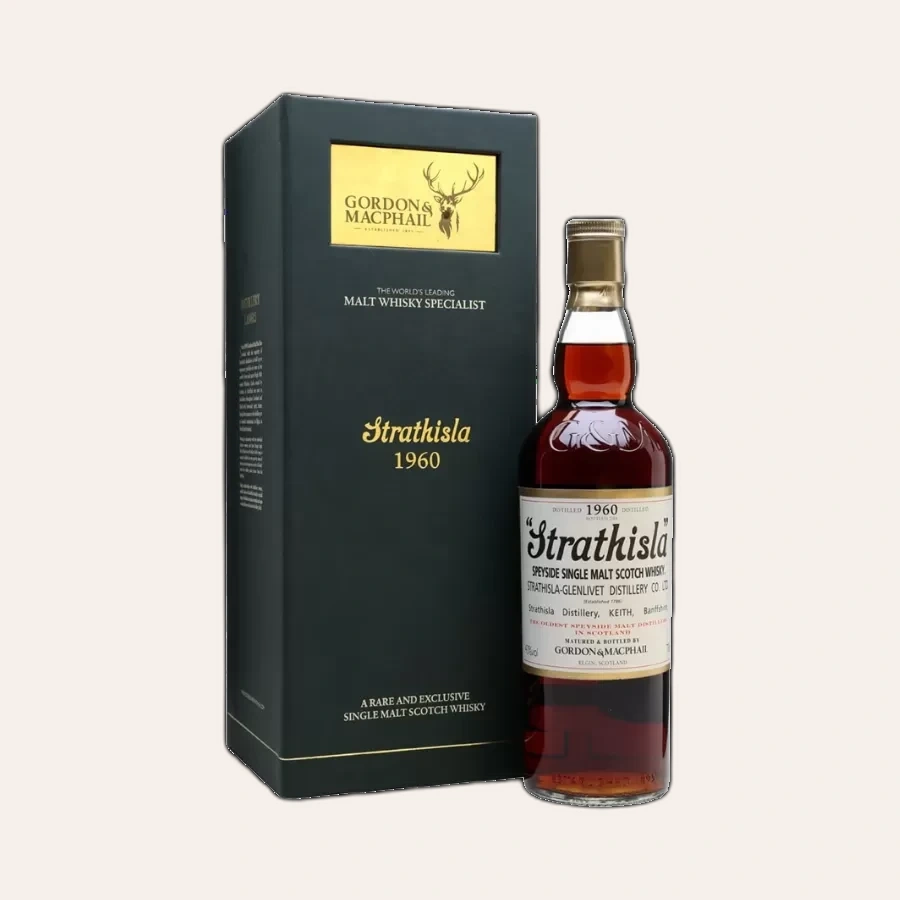Rượu Whisky Strathisla 53 Year Old Gordon & Macphail 1960