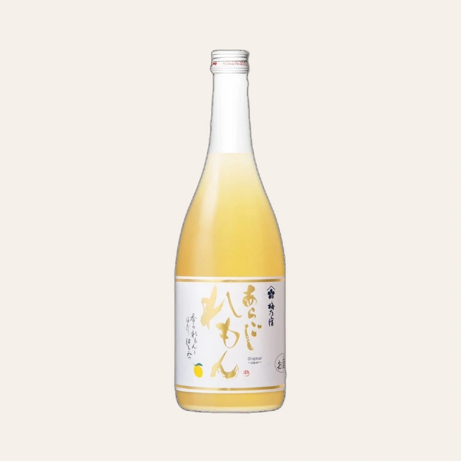 Rượu Liqueur Nhật Bản Aragoshi Lemon Umenoyado Vị Chanh