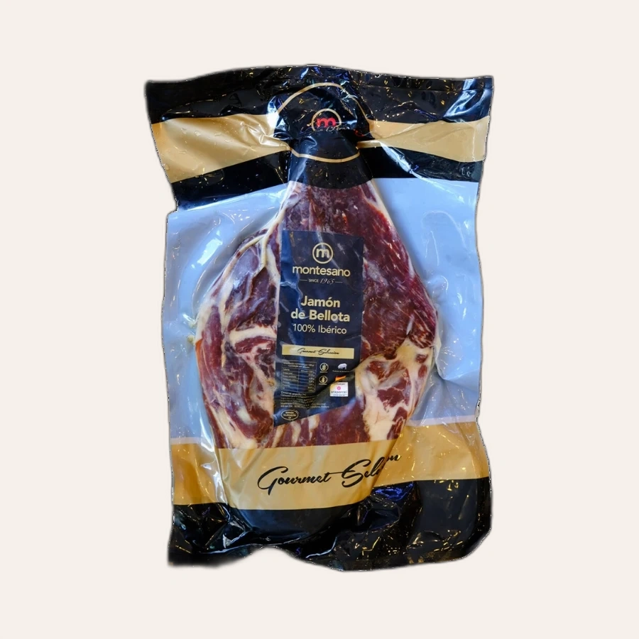 Đùi Heo Muối Montesano 100% Iberico Bellota Đùi Sau Không Xương