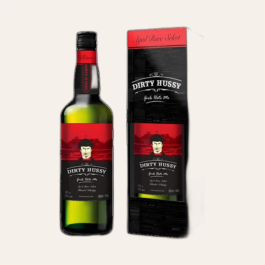 Rượu Whisky Pháp Dirty Hussy Blended Whiskey 1000ml
