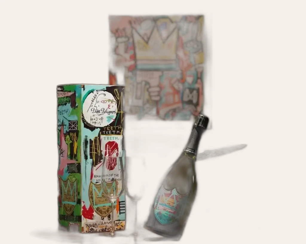 Champagne Pháp Dom Perignon Special Edition Jean Michel Basquiat 2015 Độc Đáo