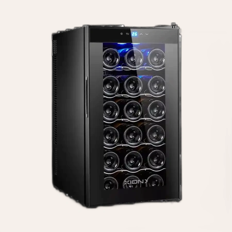 Tủ Rượu Vang Adela 18 Chai Giá Kim Loại