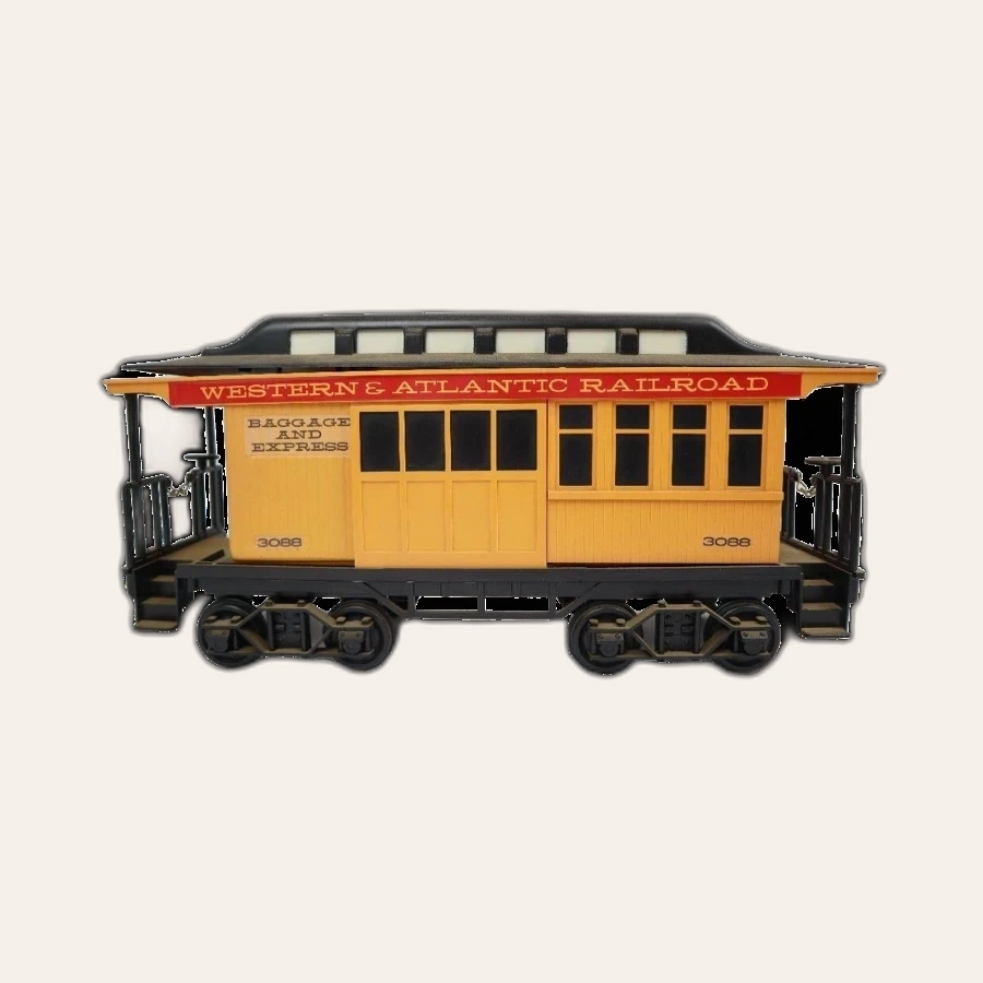 Rượu Whiskey Jim Beam 100 Months Old Decanter Train Western Atlantic