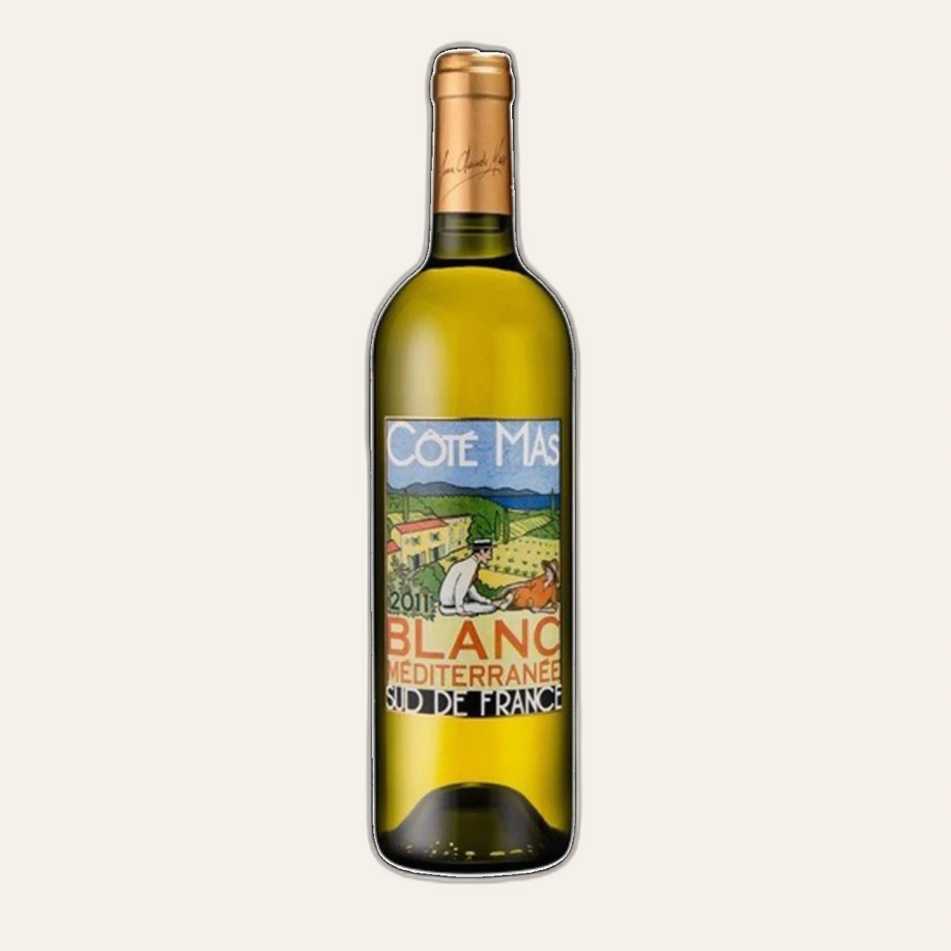 Rượu Vang Trắng Pháp Cote Mas Blanc Mediterranee