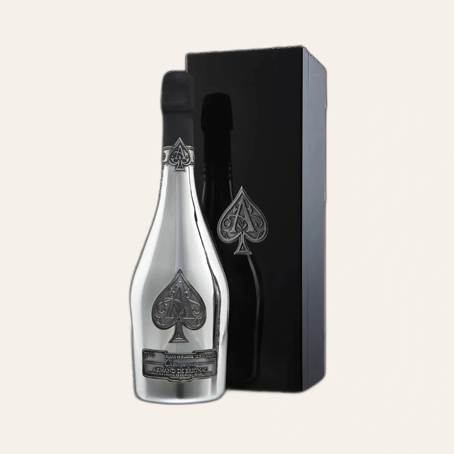 Rượu Champagne Pháp Armand De Brignac Ace Of Spades Blanc De Blanc