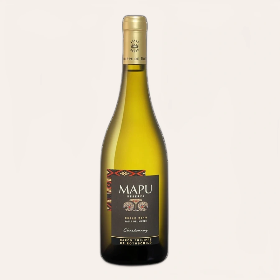 Rượu Vang Trắng Chile Baron P. de Rothschild Mapu Reserva Chardonnay