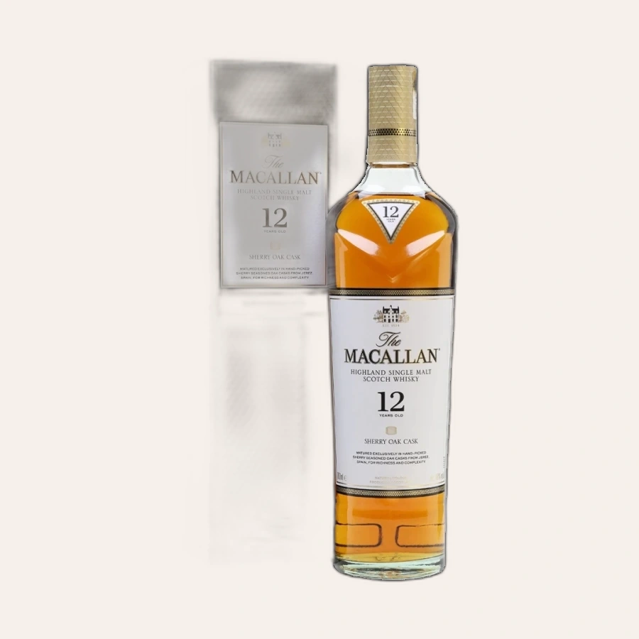 Rượu Whisky Macallan 12 Year Old Sherry Oak Cask UK