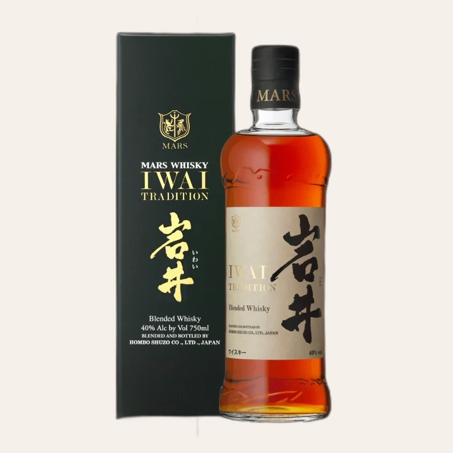 Rượu Whisky Nhật Bản Mars Iwai Tradition Blended Malt Whisky