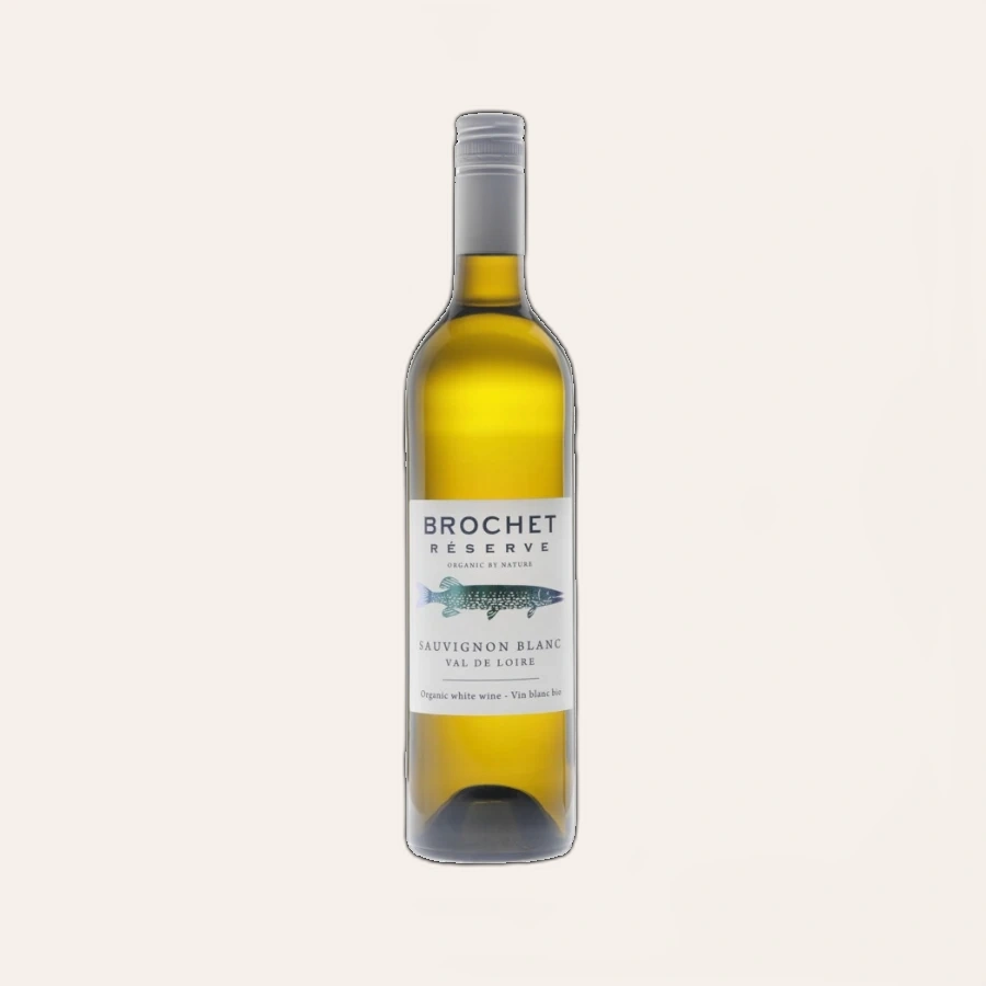 Rượu Vang Trắng Pháp Brochet Reserve Sauvignon Blanc Organic