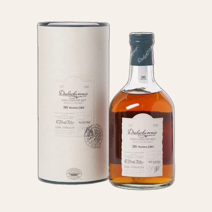 Rượu Whisky Dalwhinnie 36 Year Old Cask Strength 1966