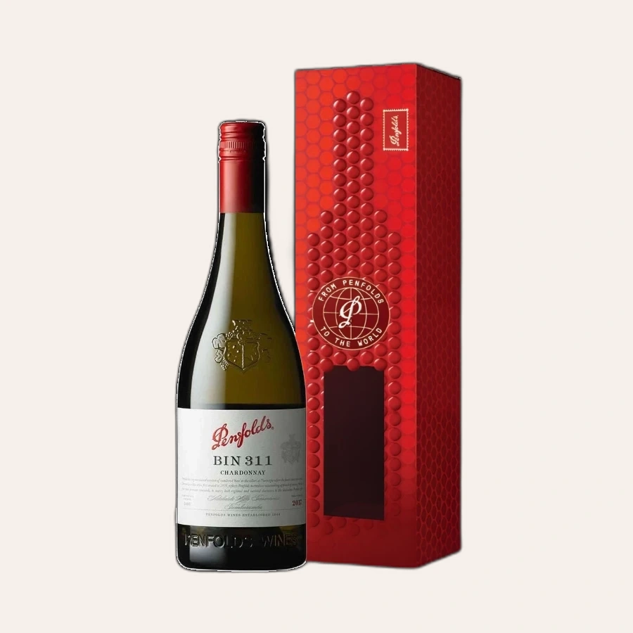 Rượu Vang Trắng Úc Penfolds Bin 311 Hộp Quà Tết 2026