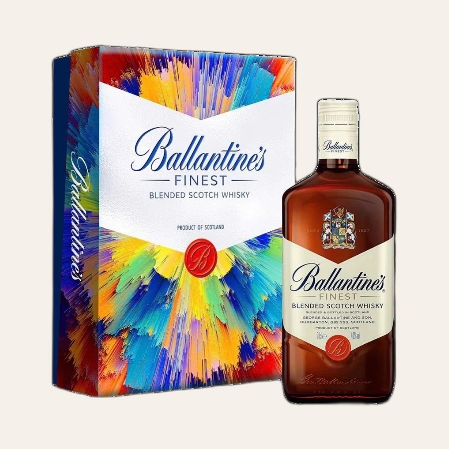 Rượu Whisky Ballantine's Finest Phiên Bản Hộp Quà Tết 2026