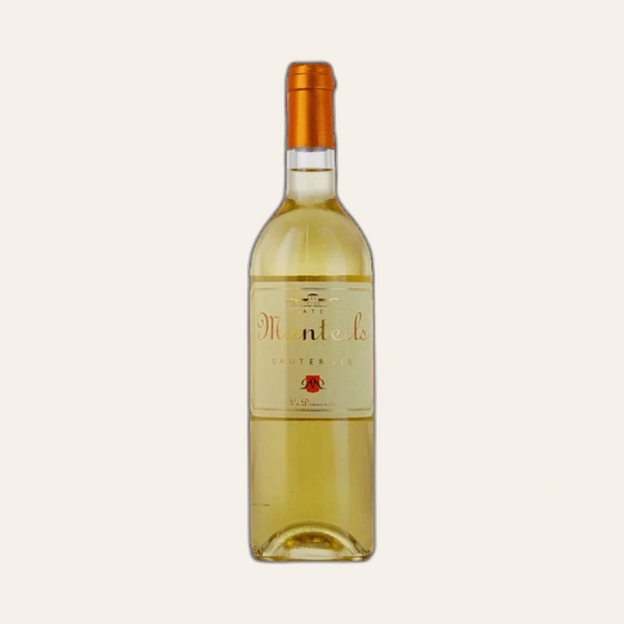 Rượu Vang Trắng Pháp Chateau Monteils Sauternes AOC 2010